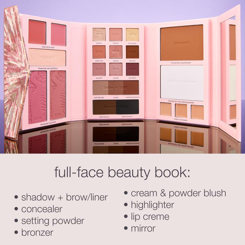 tarte Jewelry Box Full Face makeup Beauty Book