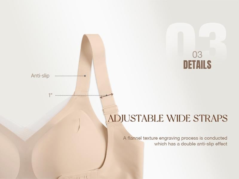 🎁Last Day 49% OFF🎉Women Wireless V-Neck Mesh Bralette