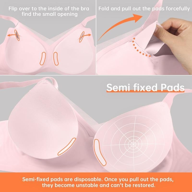 🎁Last Day 49% OFF🎉Women Wireless V-Neck Mesh Bralette