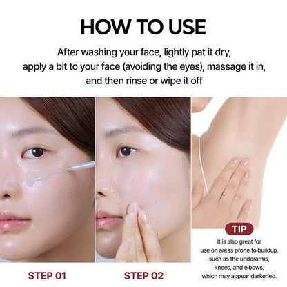 [Dr.Melaxin Official] Peel Shot Glow Rice Ampoule Duo - Serums for Brightening, Exfoliating, and Moisturizing - Suitable for All Skin Types